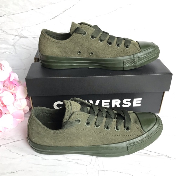 Converse Shoes - NWOT Converse Suede Mono Color Low Top Sneakers 7